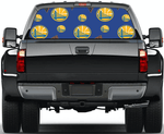 Golden State Warriors NBA Truck SUV Decals Paste Film Stickers Rear Window