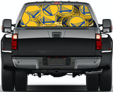 Golden State Warriors NBA Truck SUV Decals Paste Film Stickers Rear Window