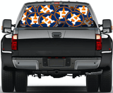 Houston Astros MLB Truck SUV Decals Paste Film Stickers Rear Window