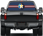 Houston Astros MLB Truck SUV Decals Paste Film Stickers Rear Window