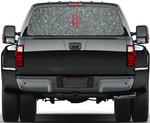 Houston Rockets NBA Truck SUV Decals Paste Film Stickers Rear Window