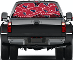 Houston Texans NFL Truck SUV Decals Paste Film Stickers Rear Window