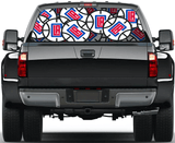 Los Angeles Clippers NBA Truck SUV Decals Paste Film Stickers Rear Window