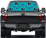 Miami Marlins MLB Truck SUV Decals Paste Film Stickers Rear Window