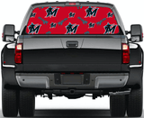 Miami Marlins MLB Truck SUV Decals Paste Film Stickers Rear Window