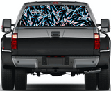 Miami Marlins MLB Truck SUV Decals Paste Film Stickers Rear Window