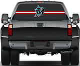 Miami Marlins MLB Truck SUV Decals Paste Film Stickers Rear Window