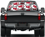 Kansas City Chiefs NFL Truck SUV Decals Paste Film Stickers Rear Window