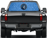 Minnesota Timberwolves NBA Truck SUV Decals Paste Film Stickers Rear Window