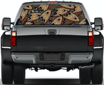 Anaheim Ducks NHL Truck SUV Decals Paste Film Stickers Rear Window