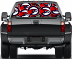 Atlanta Hawks NBA Truck SUV Decals Paste Film Stickers Rear Window