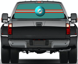 Miami Dolphins NFL Truck SUV Decals Paste Film Stickers Rear Window