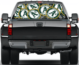 Oakland Athletics MLB Truck SUV Decals Paste Film Stickers Rear Window