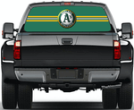 Oakland Athletics MLB Truck SUV Decals Paste Film Stickers Rear Window