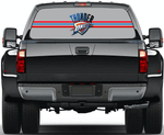 Oklahoma City Thunder NBA Truck SUV Decals Paste Film Stickers Rear Window