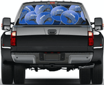 Orlando Magic NBA Truck SUV Decals Paste Film Stickers Rear Window