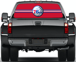 Philadelphia 76ers NBA Truck SUV Decals Paste Film Stickers Rear Window