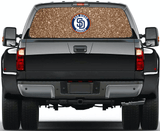 San Diego Padres MLB Truck SUV Decals Paste Film Stickers Rear Window