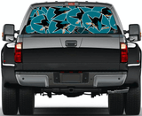 San Jose Sharks NHL Truck SUV Decals Paste Film Stickers Rear Window