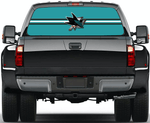 San Jose Sharks NHL Truck SUV Decals Paste Film Stickers Rear Window