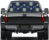 Tampa Bay Rays MLB Truck SUV Decals Paste Film Stickers Rear Window