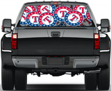 Texas Rangers MLB Truck SUV Decals Paste Film Stickers Rear Window