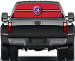 Atlanta Braves MLB Truck SUV Decals Paste Film Stickers Rear Window