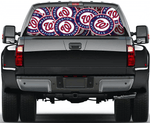 Washington Nationals MLB Truck SUV Decals Paste Film Stickers Rear Window