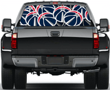 Washington Wizards NBA Truck SUV Decals Paste Film Stickers Rear Window