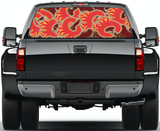 Calgary Flames NHL Truck SUV Decals Paste Film Stickers Rear Window