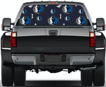 Dallas Mavericks NBA Truck SUV Decals Paste Film Stickers Rear Window