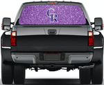 Colorado Rockies MLB Truck SUV Decals Paste Film Stickers Rear Window