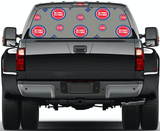 Detroit Pistons NBA Truck SUV Decals Paste Film Stickers Rear Window