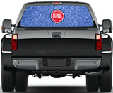 Detroit Pistons NBA Truck SUV Decals Paste Film Stickers Rear Window