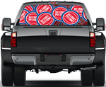 Detroit Pistons NBA Truck SUV Decals Paste Film Stickers Rear Window