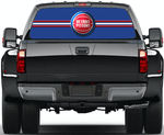 Detroit Pistons NBA Truck SUV Decals Paste Film Stickers Rear Window