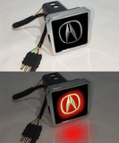 Acura Car Logo Hitch Cover LED Brake Light for Trailer