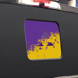 Alcorn State Braves NCAA Rear Back Middle Window Vinyl Decal Stickers Fits Dodge Ram GMC Chevy Tacoma Ford