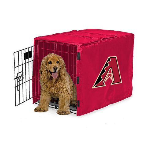 Arizona Diamondbacks MLB Dog Cage Cover Pet Crate Kennel Protector Printed