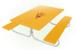 Arizona State Sun Devils NCAAB Picnic Table Bench Chair Set Outdoor Cover