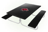 Arkansas Razorbacks NCAAB Picnic Table Bench Chair Set Outdoor Cover