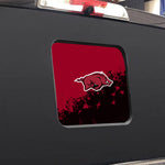 Arkansas Razorbacks NCAA Rear Back Middle Window Vinyl Decal Stickers Fits Dodge Ram GMC Chevy Tacoma Ford