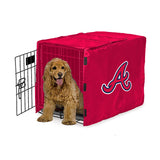 Atlanta Braves MLB Dog Cage Cover Pet Crate Kennel Protector Printed