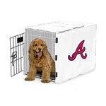 Atlanta Braves MLB Dog Cage Cover Pet Crate Kennel Protector Printed