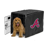 Atlanta Braves MLB Dog Cage Cover Pet Crate Kennel Protector Printed