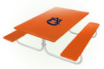 Auburn Tigers NCAAB Picnic Table Bench Chair Set Outdoor Cover