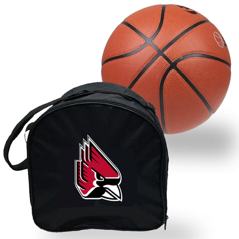 Ball State Cardinals NCAAB Basket Ball Basketball Carry Bag Backpack