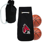 Ball State Cardinals NCAAB Basket Ball Basketball Carry Bag Backpack