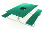 Binghamton Bearcats NCAAB Picnic Table Bench Chair Set Outdoor Cover