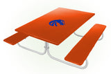 Boise State Broncos NCAAB Picnic Table Bench Chair Set Outdoor Cover